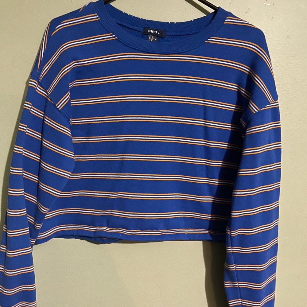 Forever21 stripped crew neck